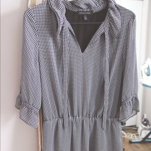 Gingham Banana Republic Dress
